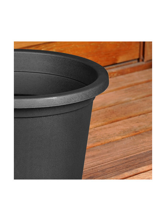 Vilde Ghiveci De Flori Din Plastic Negru Vilde Ghiveci De Flori Din Plastic Negru