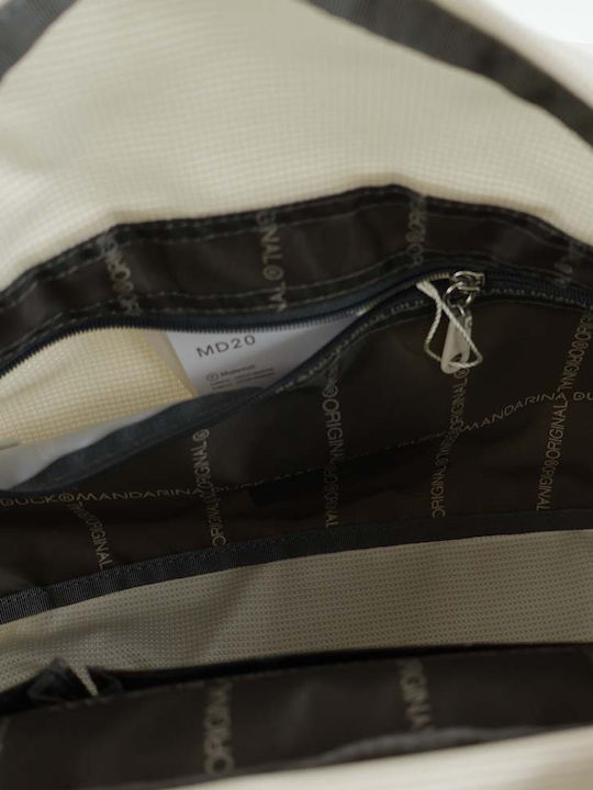 Fabric Women's Shoulder Bag White