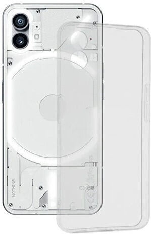 Калъф За Телефон Flippy Съвместим Nothing Phone 2 TPU Калъф За Защита На Камера 1.5 Мм Прозрачен