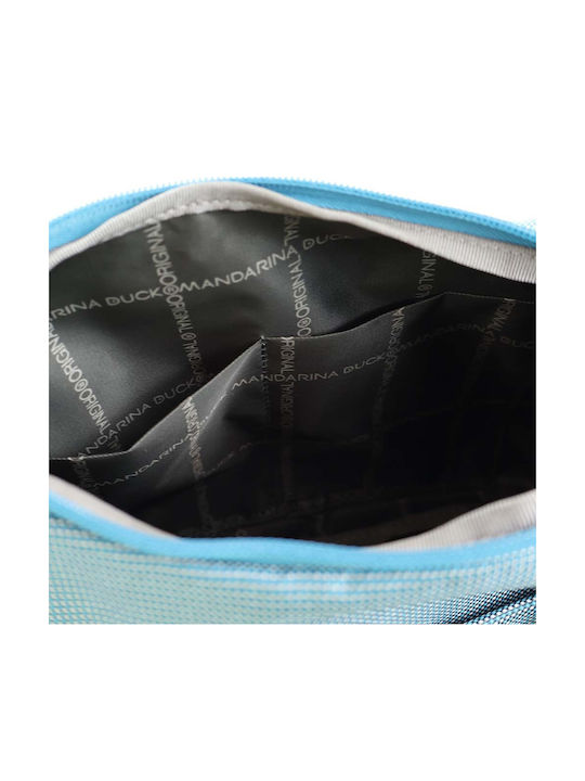 Fabric Women's Shoulder Bag Blue
