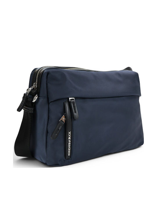 Fabric Women's Shoulder Bag Blue
