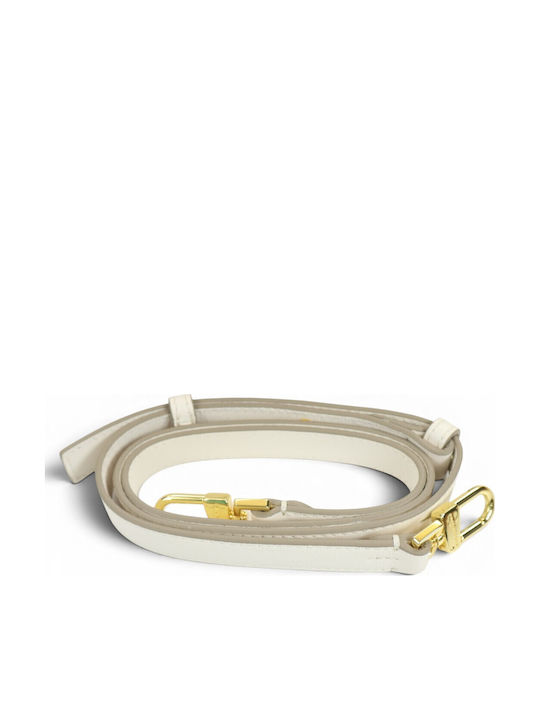Leder Damen Schultertasche Beige