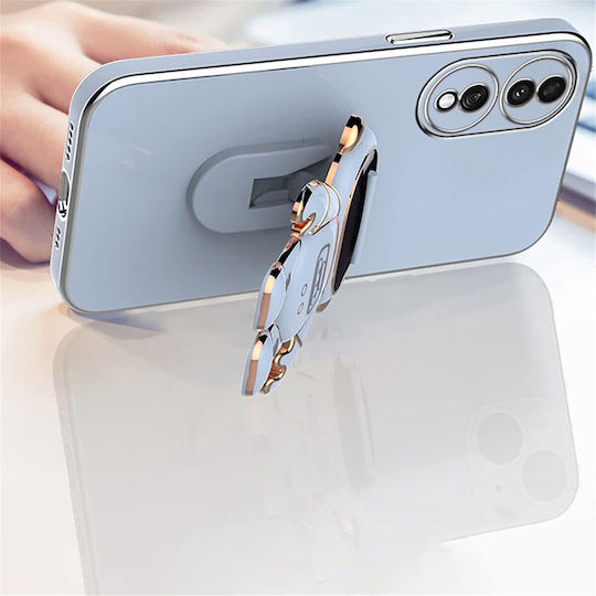 Husă Telefon 2în1 Flippy Compatibil Huawei P60 Pro Husă TPU Inclusă Stand Tip Astronaut Protecție Cameră Albastră