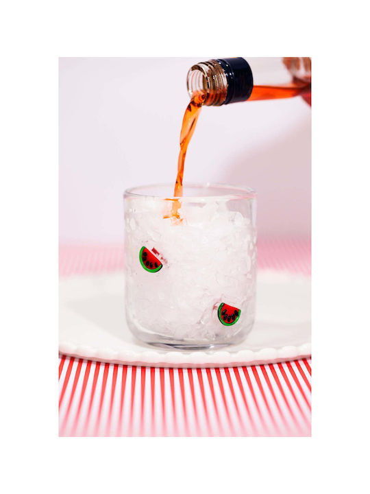 Koart Watermelon Glas Brillen aus Glas 420ml KOART-WATERMELON-Set 4 Stück