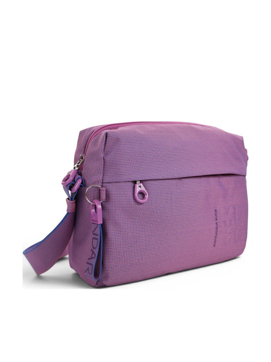 Fabric Women's Shoulder Bag Purple