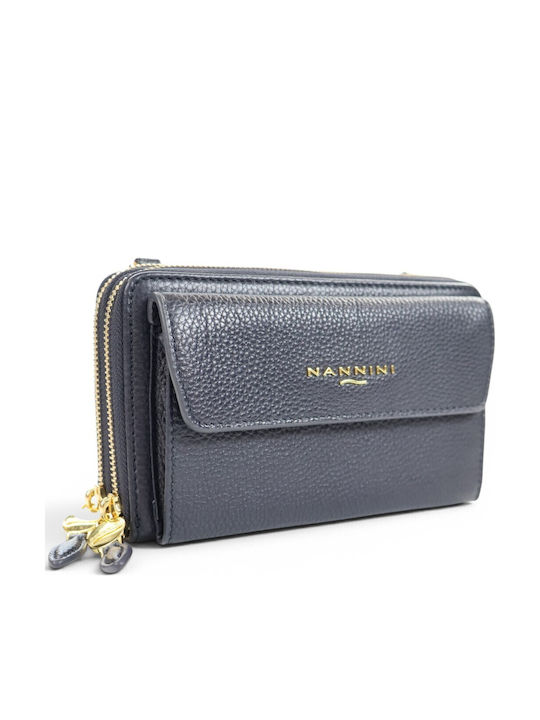 Leather Women's Envelope Blue