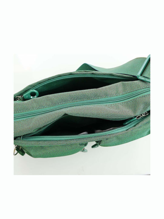 Fabric Women's Shoulder Bag Green