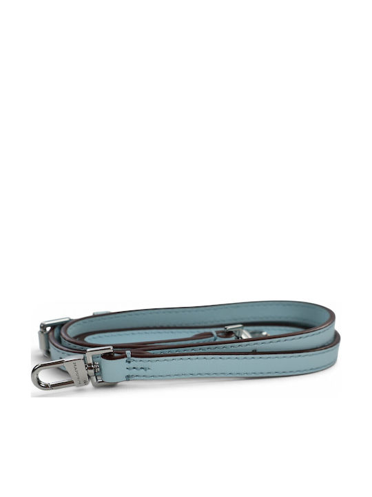 Leather Women's Shoulder Bag Blue