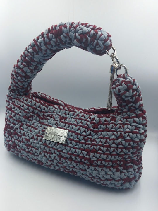 Leather Women's Handbag Burgundy