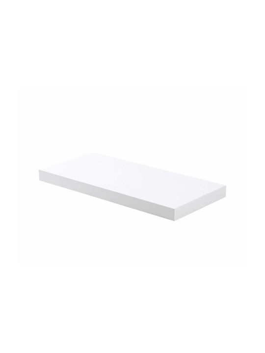 Ράφι Τοίχου Floating White 50x22.8x3.4εκ.