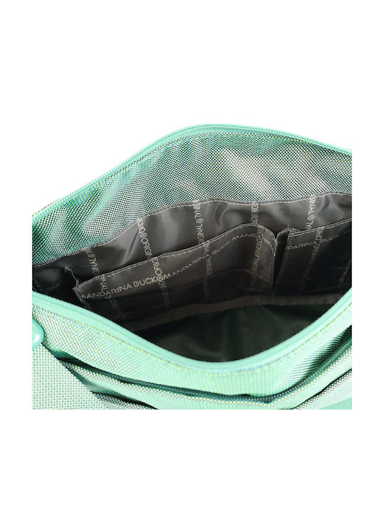 Fabric Women's Shoulder Bag Green