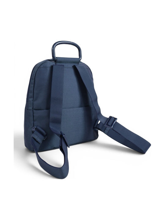 Geantă De Damă Din Material Textil Albastră Tip Rucsac