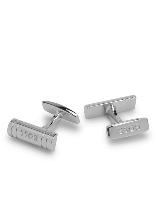 Boss Cufflinks in Silver Color