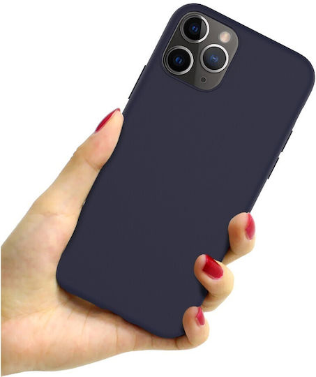 Husă Protectoare Flippy Compatibilă Samsung A22 5G Mat Albastru Închis TPU
