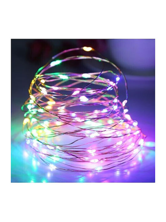 50 LED-Lichter 5m RGB USB in Reihe