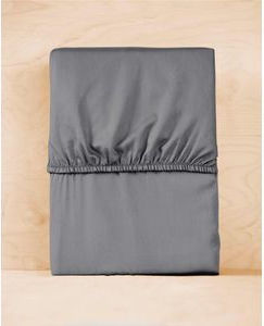 Detexpol King Size Bettlaken mit Gummibettlaken 220x200cm Grau
