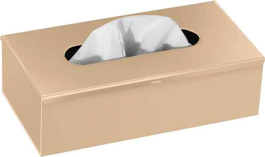 Sanco Tissue Box Wall Mounted Beige Tissue Holder 13x25x7.5cm 00102-M102