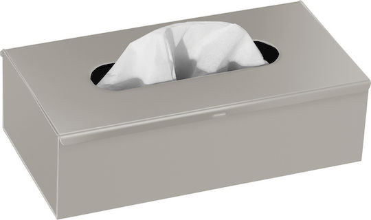 Sanco Tissue Box Wall Mounted Beige Tissue Holder 13x25x7.5cm 00102-M102