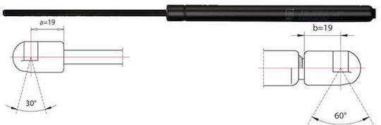 Metzger Trunk Shock Absorber 2110489