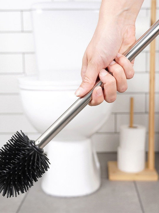 Vilde Inox Toilet Brush Black