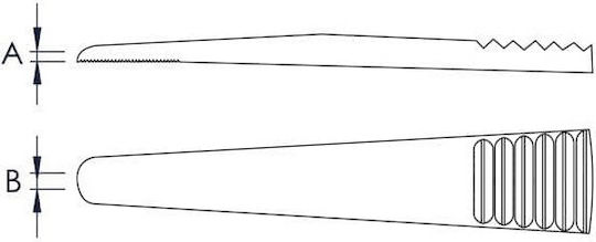 Knipex Пинсета за прецизност 120mm 92 64 43 Комплект Ръчни Инструменти 35бр