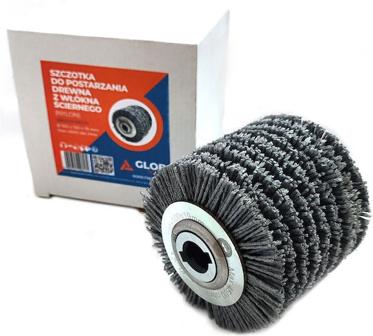 Aging Brush Wood Abrasive Fiber 100x100x19mm Glob Tools
