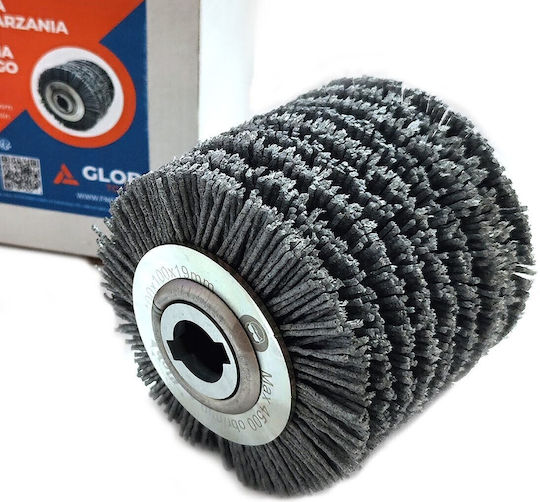 Aging Brush Wood Abrasive Fiber 100x100x19mm Glob Tools