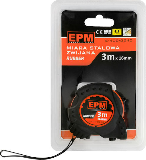 EPM Метрическа лента с магнит 3м
