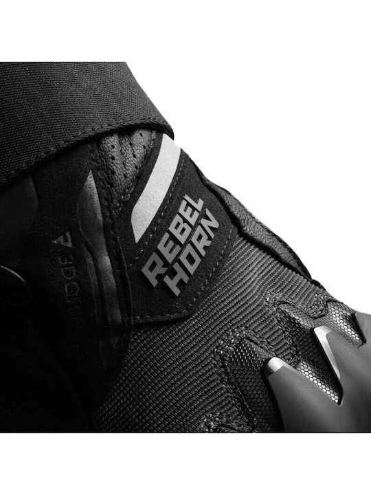 Rebelhorn Defender Summer Men's Motorcycle Gloves Black