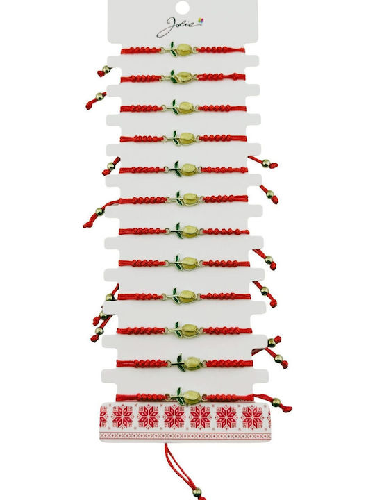 Alista Home Set Brățări Pentru Femei Martisoare Cu Design Floare Din Șnur 20cm