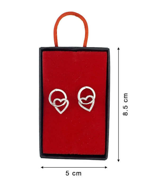 Alista Home Brățară Pentru Femei Cu Design Inima Din Argint Cu Zircon 5cm