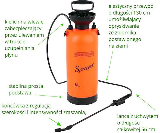 Pulverizator Flo 8,0 L 89519