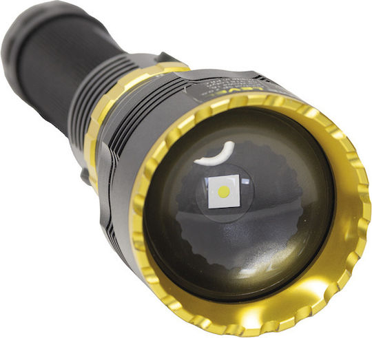 Duronic Wiederaufladbarer LED Taschenlampen IPX7 mit Maximaler Helligkeit 1000 Lumen