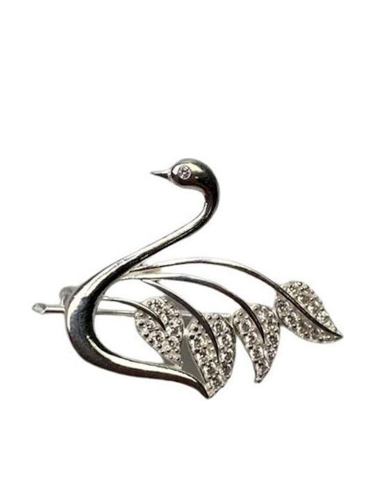 Alista Home Alista Home Brosche Aus Silber Weiß