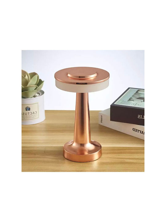 Moderne LED Tischlampe Mit Metallischem Kupferkörper 6 Mod