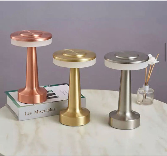 Moderne LED Tischlampe Mit Metallischem Kupferkörper 6 Mod