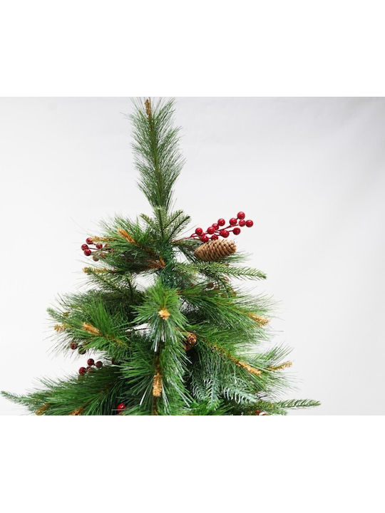 Decorated Christmas Tree 180cm Red
