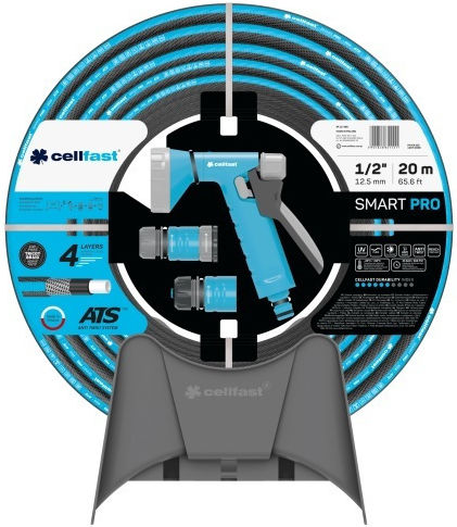 Cellfast Smart Pro Ats Λάστιχο Ποτίσματος Σετ 1/2" 25m