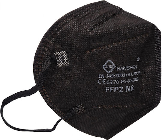Alista Home Mască De Protecție Țesătură FFP2 Neagră 116541 100 Bucăți