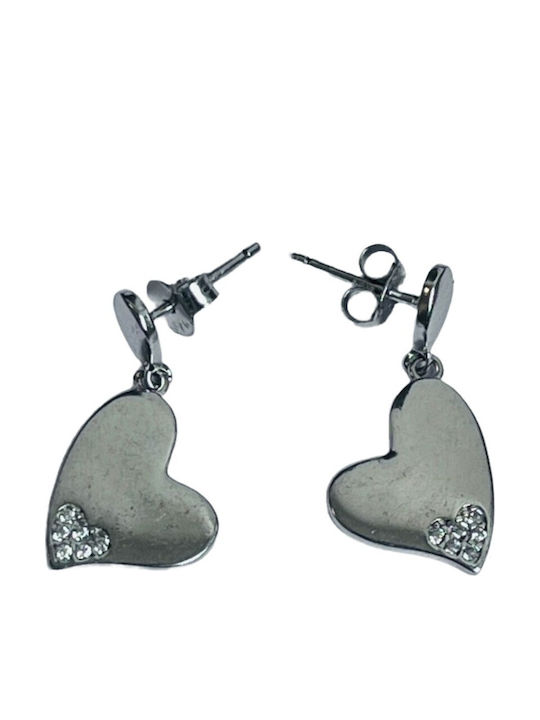 Alista Home Silver Earrings with Stones