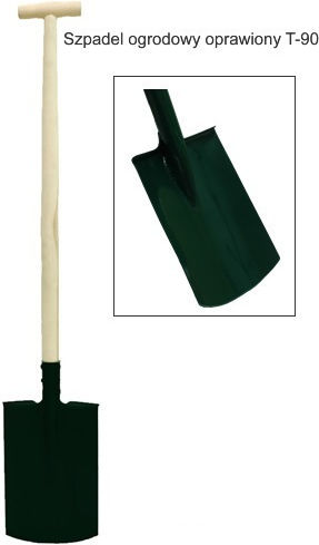 Unimet Φτυάρι Ίσιο με Ξύλινο Κοντάρι 118.5cm