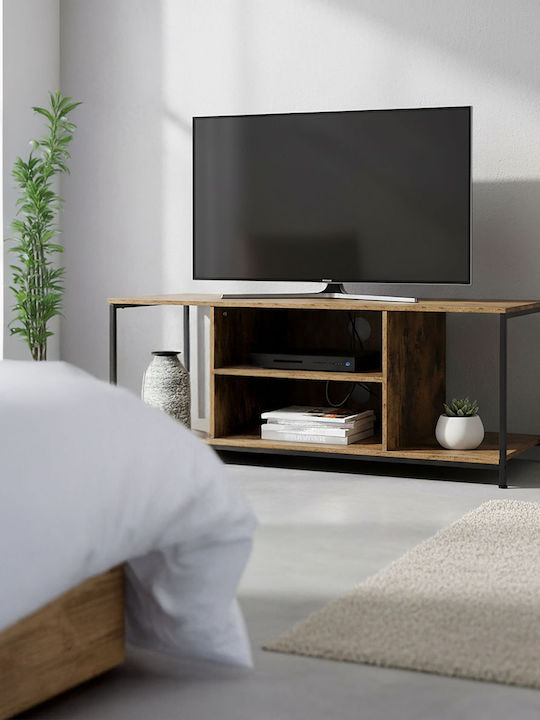 TV Stand Brown/Black M50xL120xH40cm