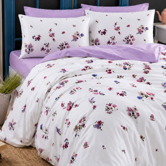 Tac Σετ Διπλή 200x220cm Lilac Tac Σετ Διπλή 200x220cm Lilac