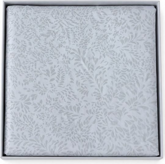 Tac Set Huse Pentru Pilote 200x220cm Dublu Cu 2 Fețe De Pernă Și 1 Cearșaf Gri