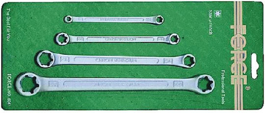 Rockforce Set mit 4 Torx-Schlüsseln