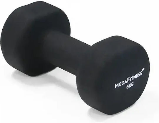MegaFitness 94174 Βαράκι από Νεοπρένιο 1 x 6kg