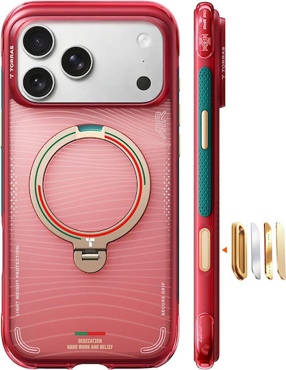 Torras Ostand Rückseite Mehrfarbig Für iPhone 17 Pro Max