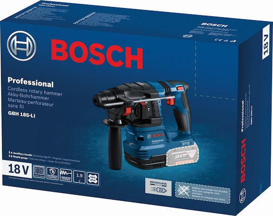 Bosch GBH 185-LI Demolition Hammer Battery 18V Solo with Chuck SDS Plus 0611924020