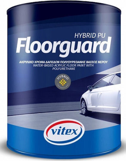 Vitex Floorguard Hybrid Pu Υβριδικό Χρώμα Λευκό 750ml
