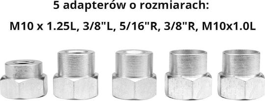Flo Χειροκίνητη Κεφαλή Tap & Go 2 Εξόδων M12x1.75mm